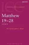 Matthew 19-28 cover