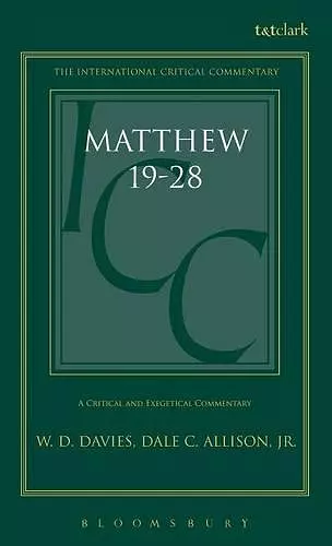 Matthew 19-28 cover