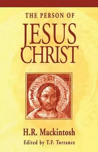 Person of Jesus Christ cover