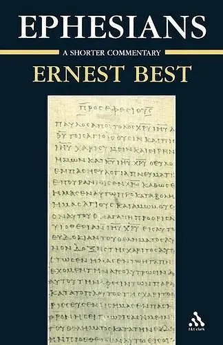 Ephesians cover
