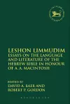 Leshon Limmudim cover