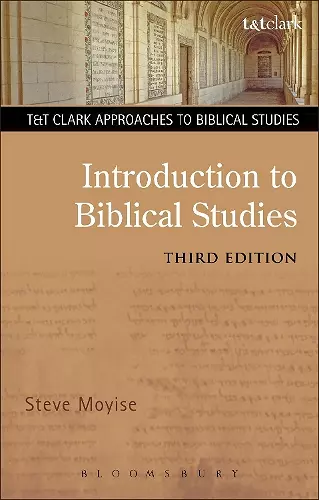 Introduction to Biblical Studies cover