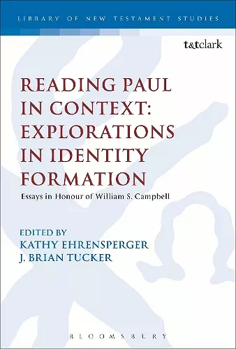 Reading Paul in Context: Explorations in Identity Formation cover