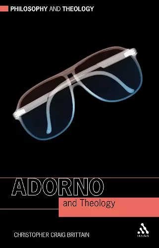 Adorno and Theology cover
