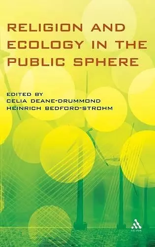 Religion and Ecology in the Public Sphere cover