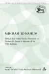 Minhah Le-Nahum cover