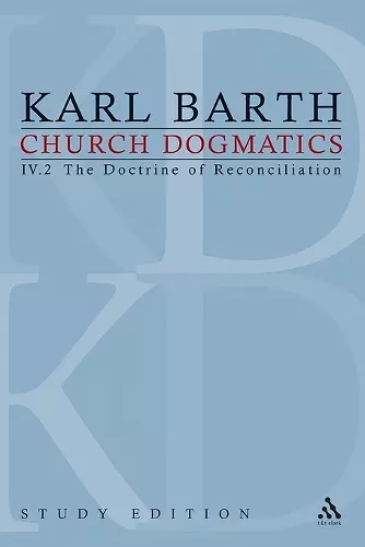 Church Dogmatics Study Edition 26 cover
