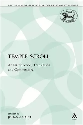 The Temple Scroll cover