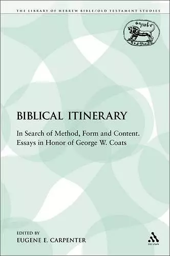 A Biblical Itinerary cover