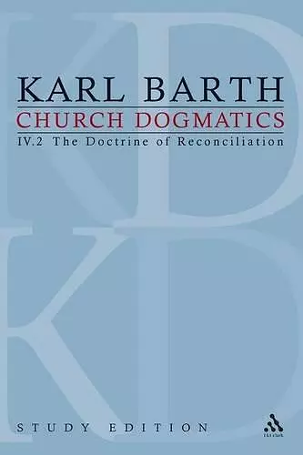 Church Dogmatics Study Edition 24 cover