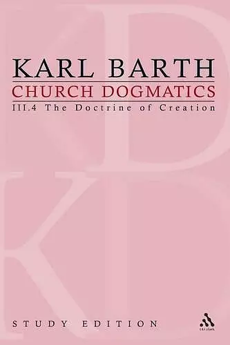 Church Dogmatics Study Edition 19 cover