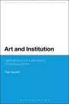 Art and Institution cover