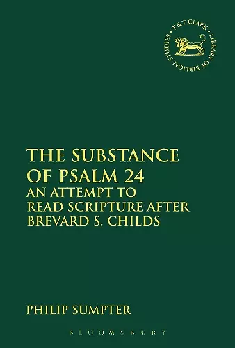 The Substance of Psalm 24 cover