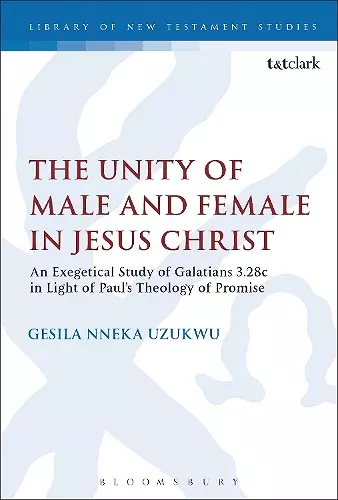 The Unity of Male and Female in Jesus Christ cover