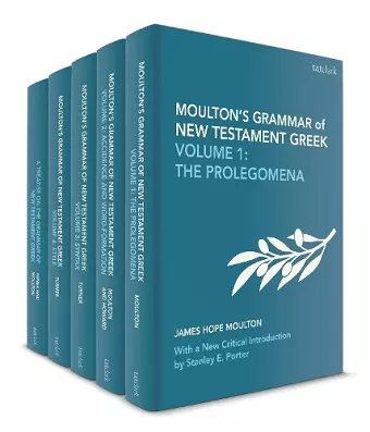 Moulton's Grammar of New Testament Greek cover