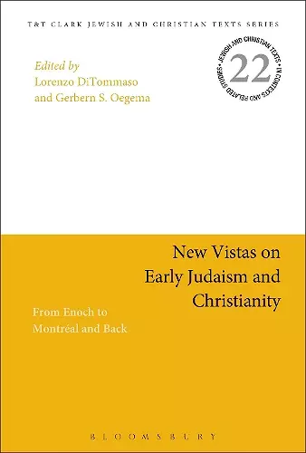 New Vistas on Early Judaism and Christianity cover