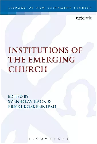 Institutions of the Emerging Church cover