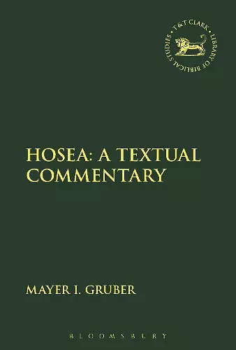 Hosea: A Textual Commentary cover