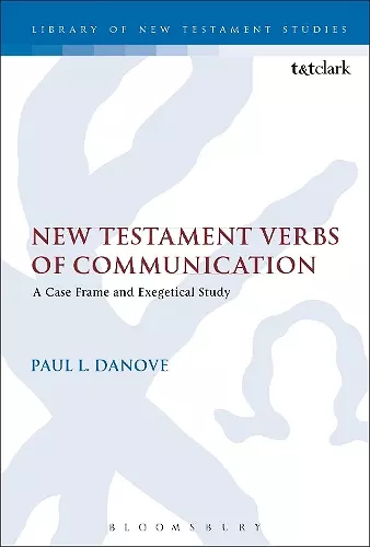 New Testament Verbs of Communication cover