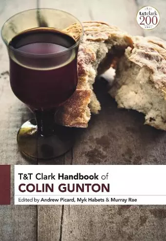 T&T Clark Handbook of Colin Gunton cover