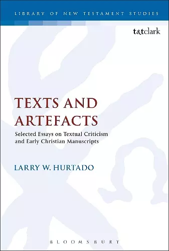 Texts and Artefacts cover