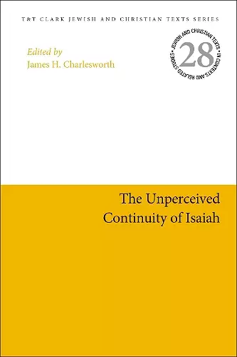The Unperceived Continuity of Isaiah cover