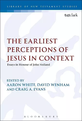 The Earliest Perceptions of Jesus in Context cover