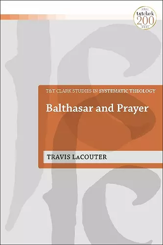 Balthasar and Prayer cover