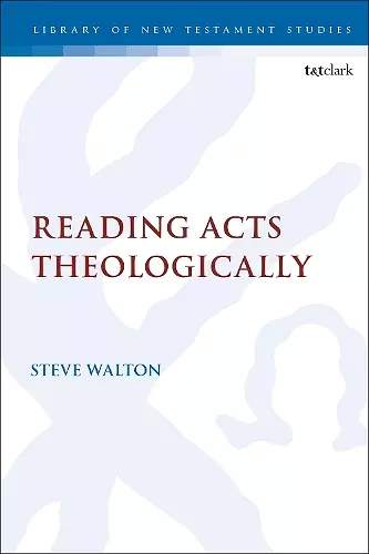 Reading Acts Theologically cover