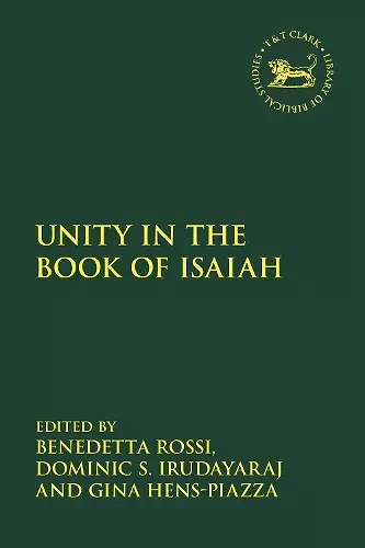 Unity in the Book of Isaiah cover