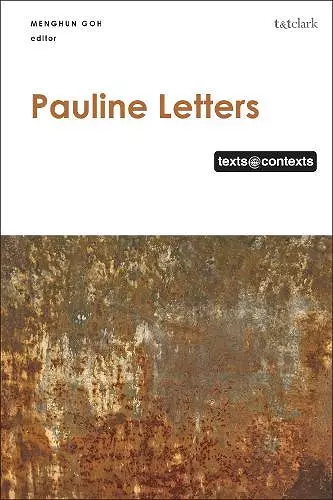 Pauline Letters: Texts @ Contexts cover