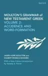 Moulton's Grammar of New Testament Greek: New Edition cover