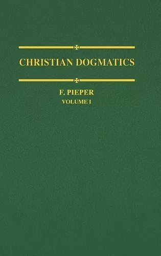 Christian Dogmatics cover