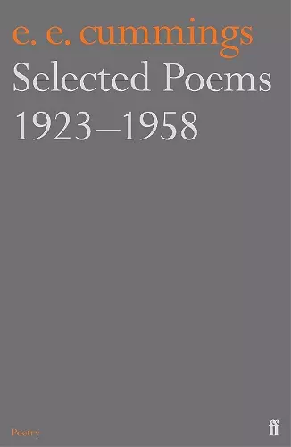 Selected Poems 1923-1958 cover