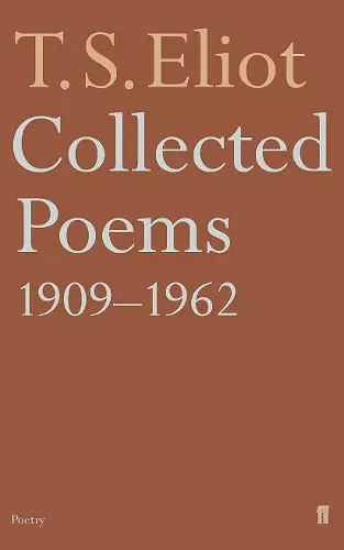 Collected Poems 1909-1962 cover