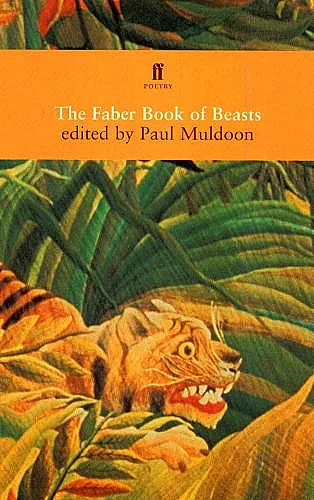 The Faber Book of Beasts cover