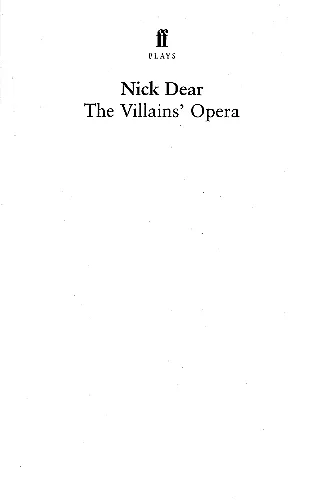 The Villain's Opera cover