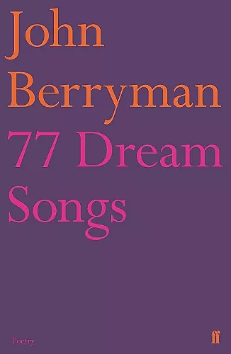 77 Dream Songs cover