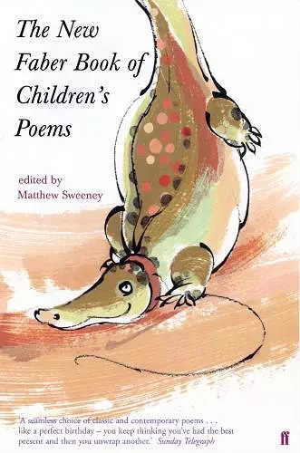 The New Faber Book of Children's Poems cover