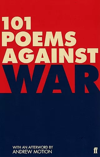 101 Poems Against War cover