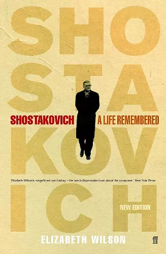 Shostakovich: A Life Remembered cover