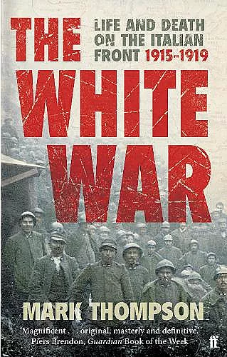The White War cover