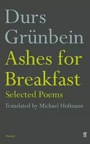 Ashes for Breakfast cover