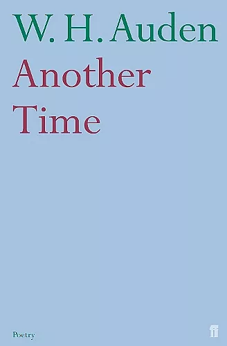 Another Time cover