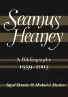 Seamus Heaney: A Bibliography (1959-2003) cover