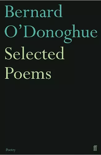 Selected Poems Bernard O'Donoghue cover