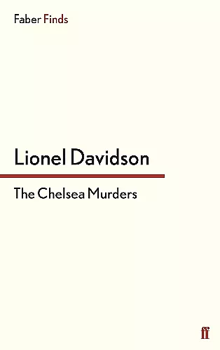 The Chelsea Murders cover