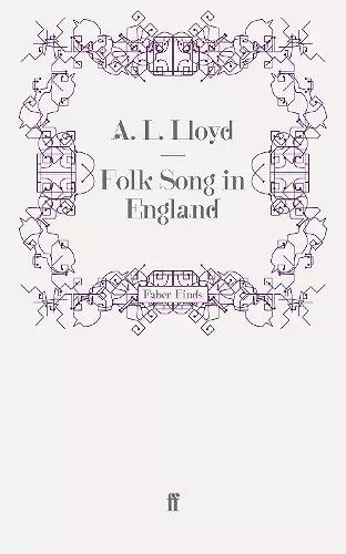 Folk Song in England cover