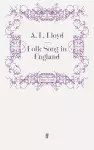 Folk Song in England cover