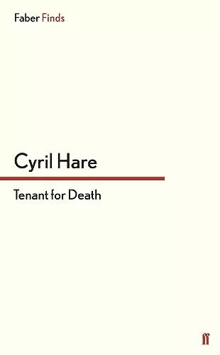 Tenant for Death cover